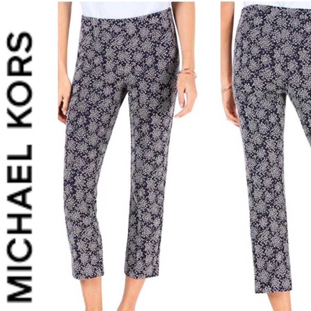 Michael Kors Womens stretch Cropped Pants size P/M